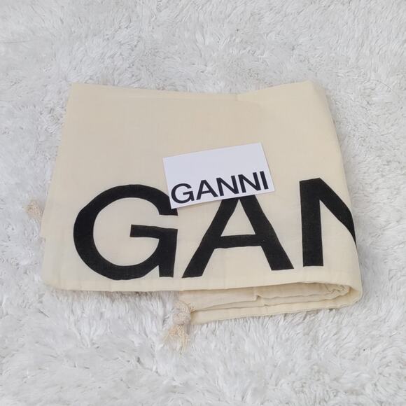 New leather Ganni Snakeskin slide sz 37 / 6.5 - Picture 11 of 11